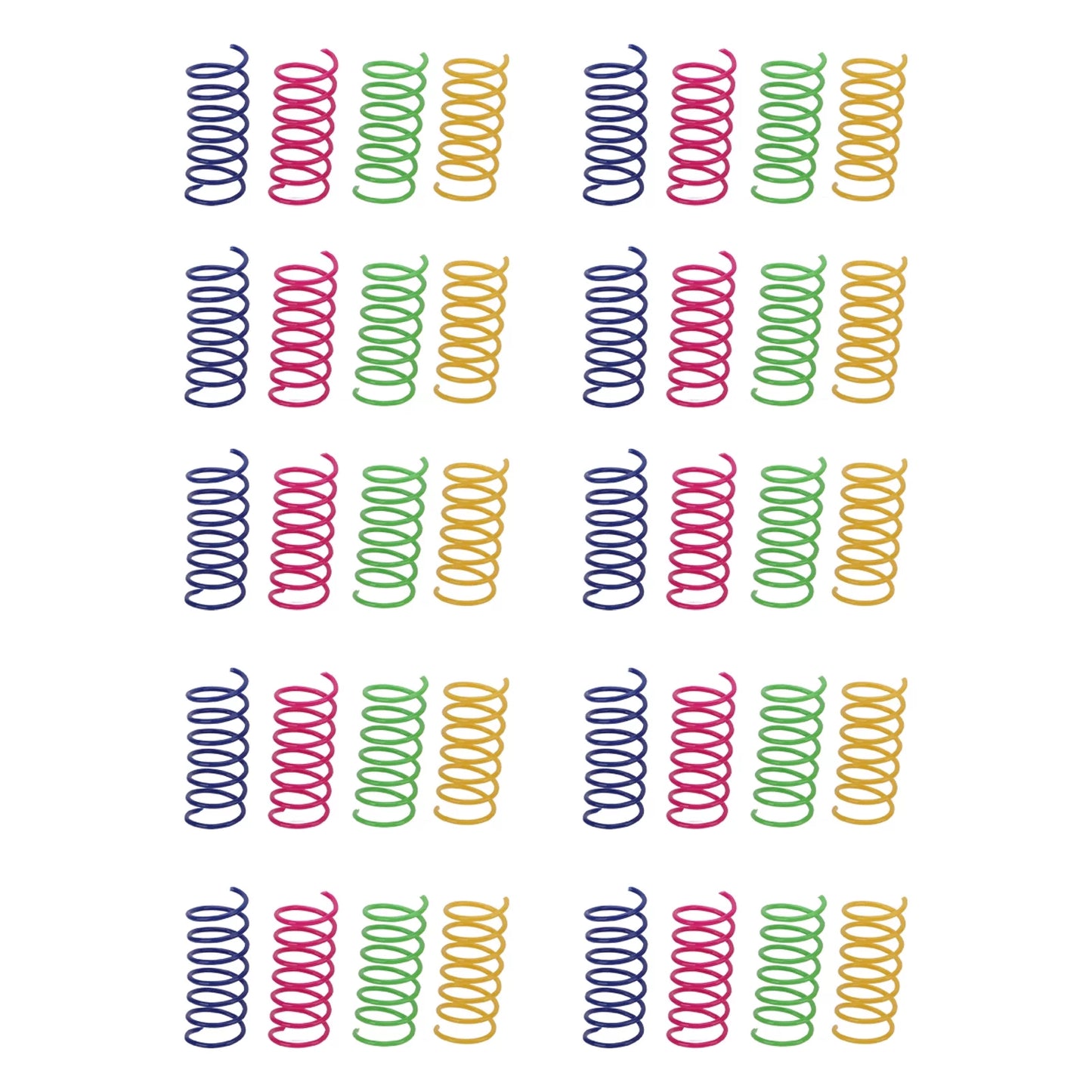 Cat Spring Toys, Cat Springs Tube Toys ABS Interactive for Cats